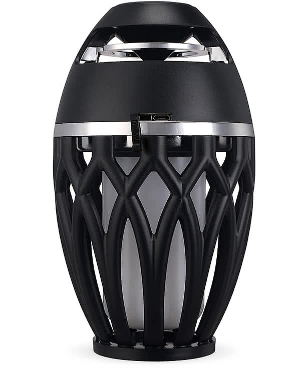 iLive Tiki Wireless Bluetooth Speakers with LED Flame