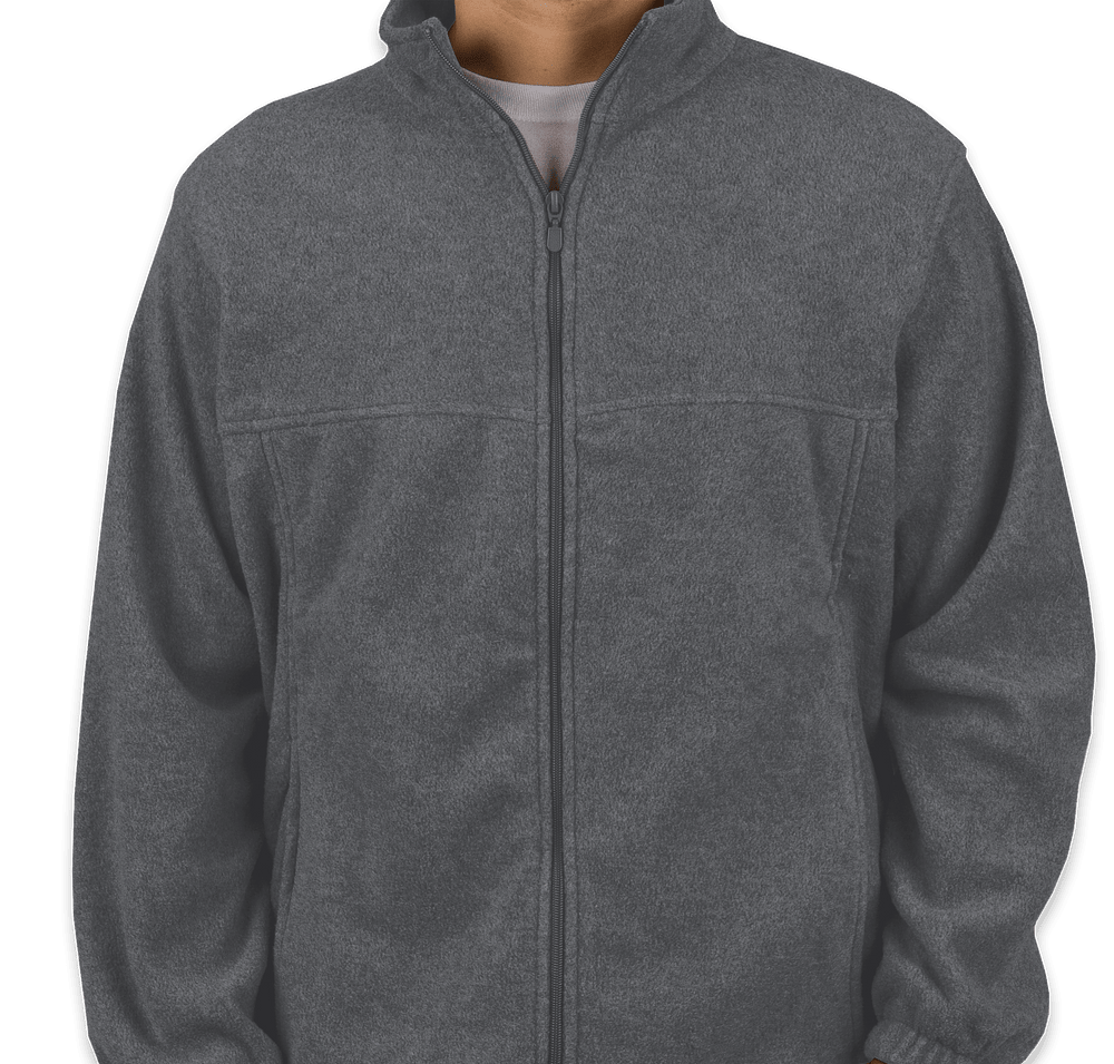 Harriton Tall Full Zip Fleece Jacket - Printed-default