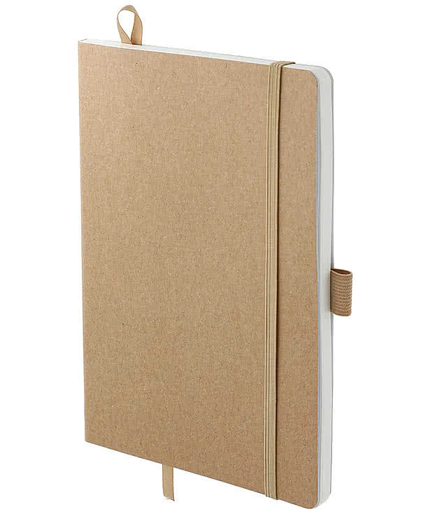 JournalBooks ® Debossed FSC Mix Soft Cover Bound Notebook
