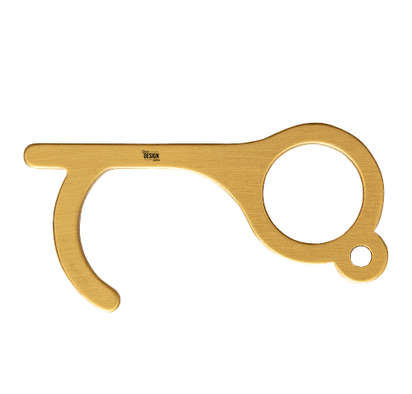 Customized Brass Touchless Door Opener - Brass