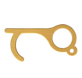 Customized Brass Touchless Door Opener - Color: Brass