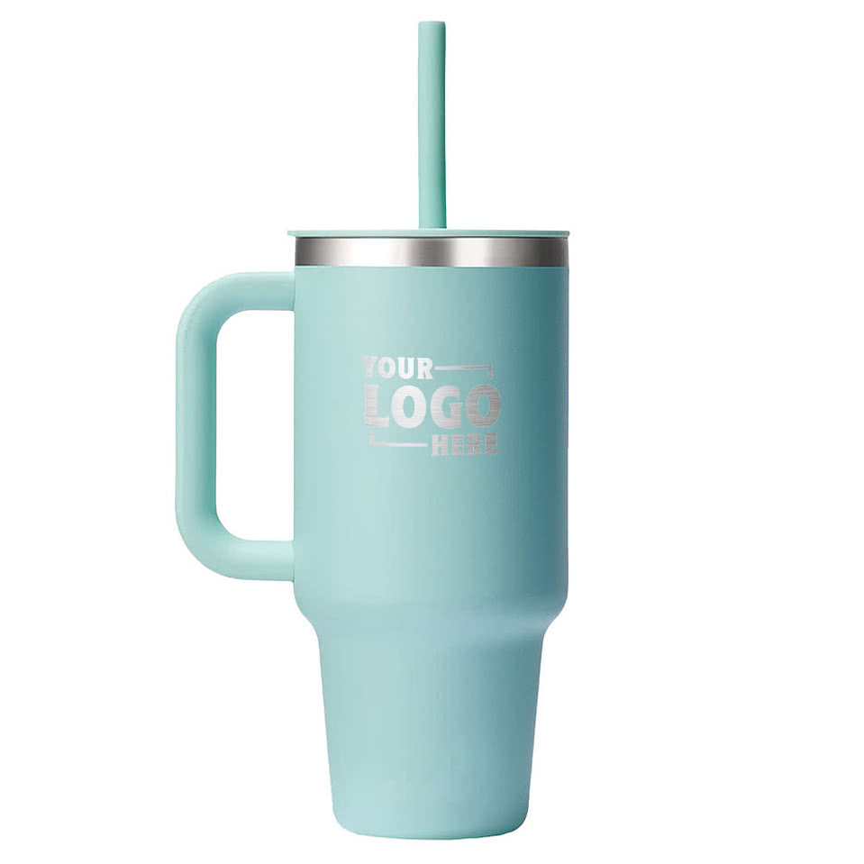 Hydro Flask All Around Travel Tumbler 32 oz. with Straw - Laser Engraved