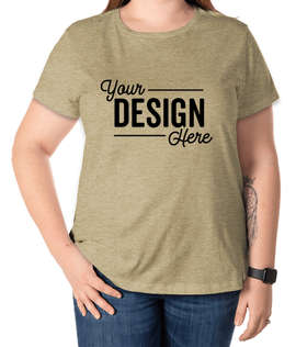District Women's Perfect Weight T-shirt - Color: Heathered Latte