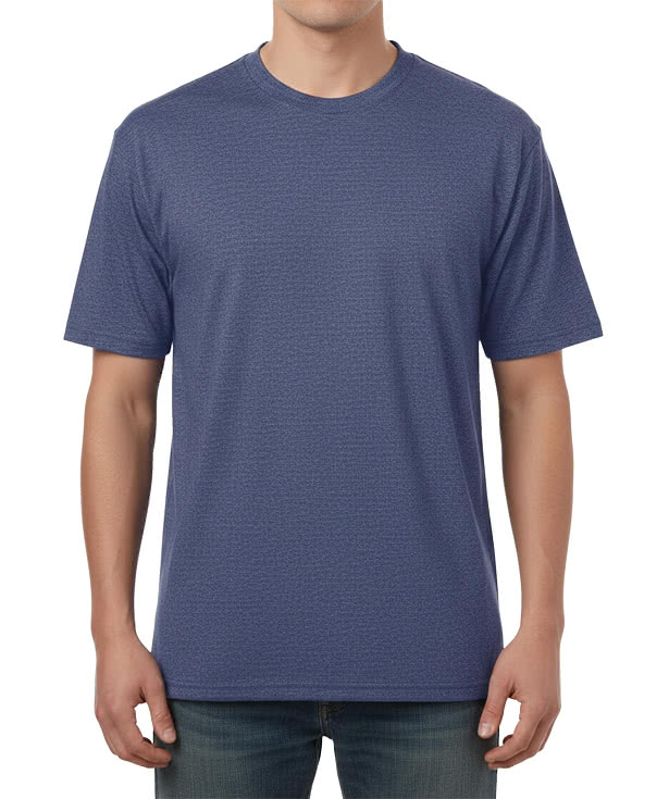 Blue Generation BLU-X-DRI Heathered Performance Shirt