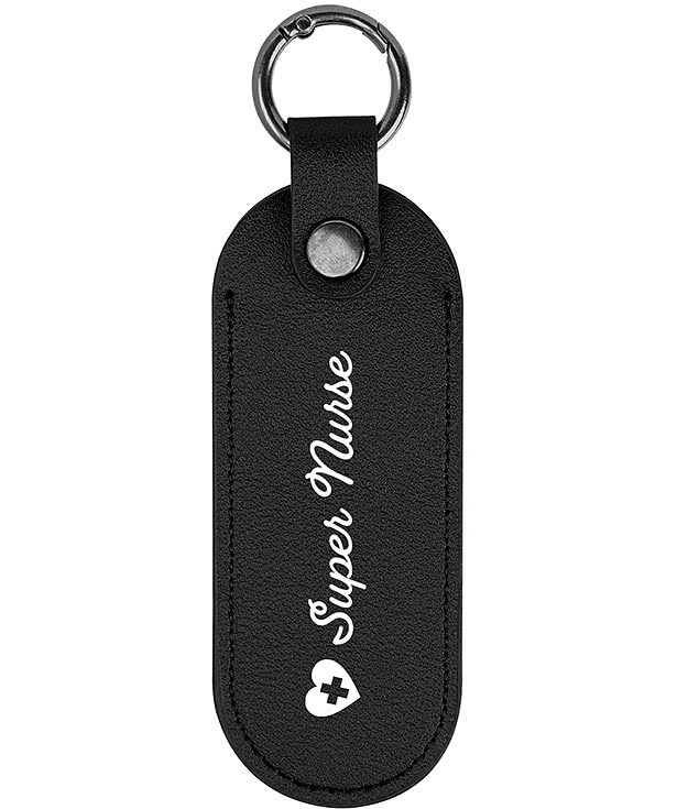 Bates Leatherette Keychain