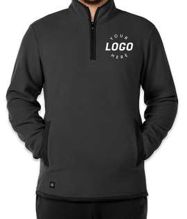 Stormtech Shasta Quarter Zip Fleece Pullover - Color: Graphite / Black