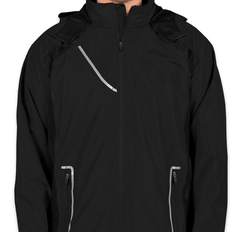 Team 365 Waterproof Hooded Jacket-default