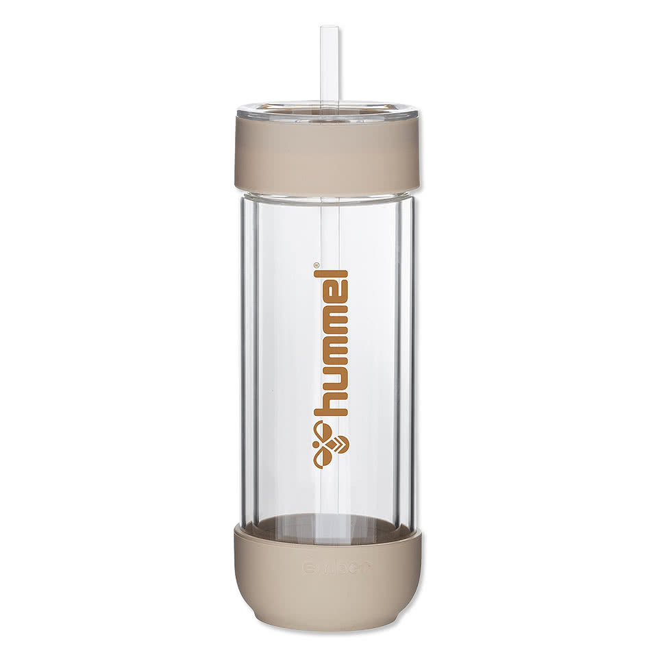 Ember 16 oz. Cold Glass Tumbler with Straw