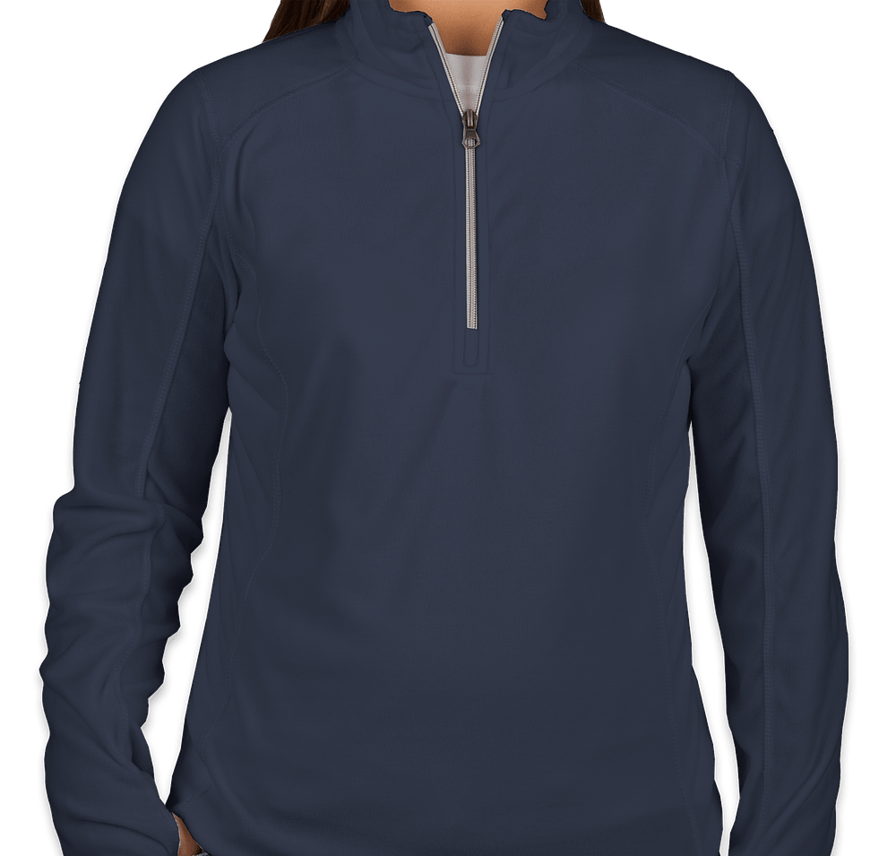 Port Authority Women's Quarter Zip Microfleece Pullover-default
