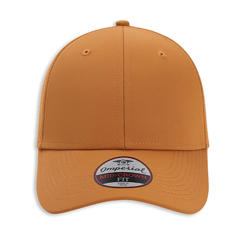 Imperial Independent Recycled Performance Baseball Hat in Buckthorn Brown