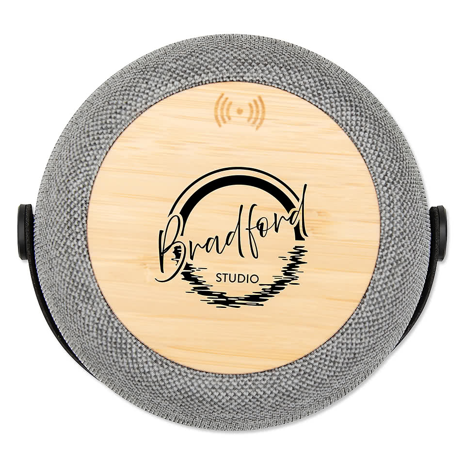 Recycled Light Up Hi-Fi Speaker and 15W Wireless Charging Pad