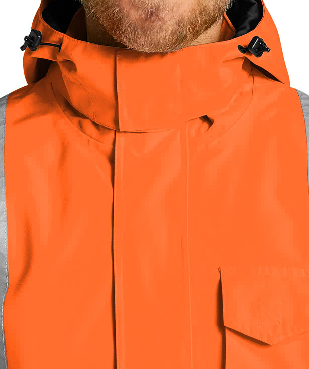 CornerStone Class 3 Insulated Safety Bomber Jacket - Embroidered