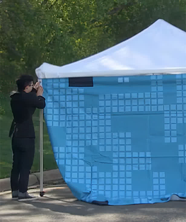 Full Color 15' Single Sided Tent Wall