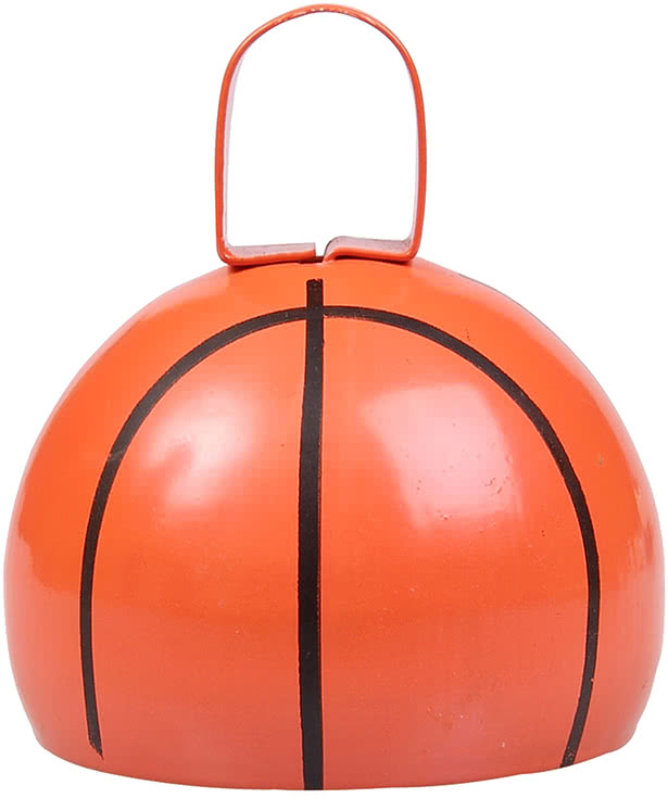 Round Basketball Cow Bell