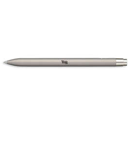 Laser Engraved Baronfig Squire Ballpoint Pen (black ink) - Color: Charcoal