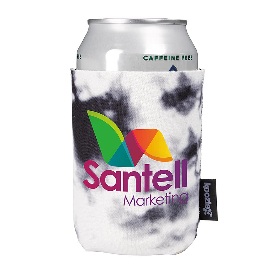 Full Color Koozie® Tie Dye Collapsible Can Cooler