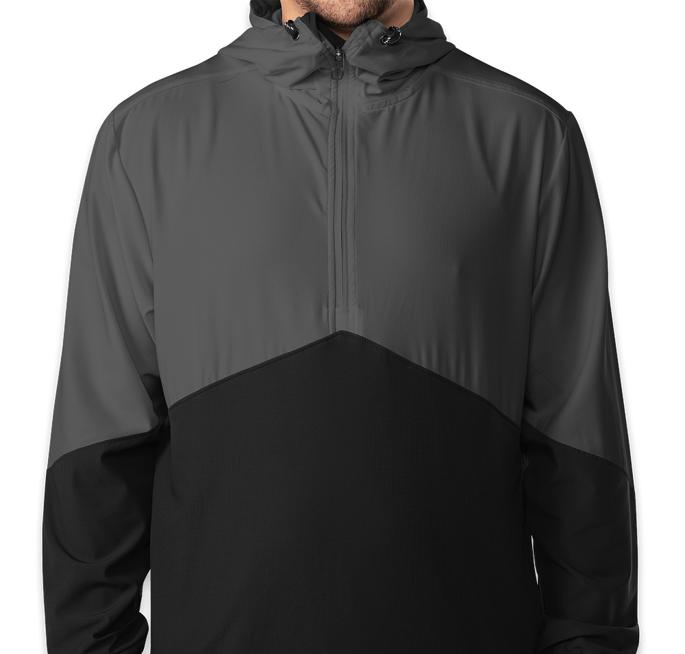 Russell Athletic Legend Half Zip Hooded Sweatshirt-default