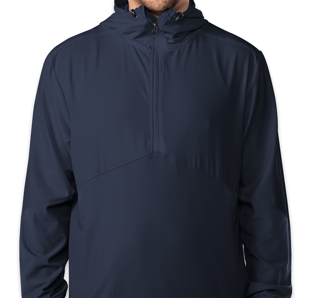 Russell Athletic Legend Half Zip Hooded Sweatshirt-default