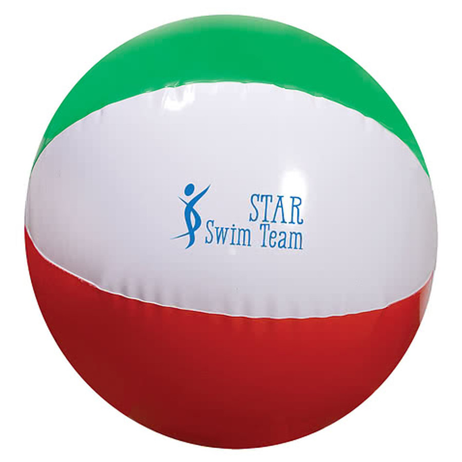 6" Multicolored Beach Ball