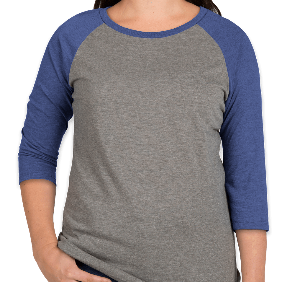 District Women's Tri-Blend Raglan T-shirt-default
