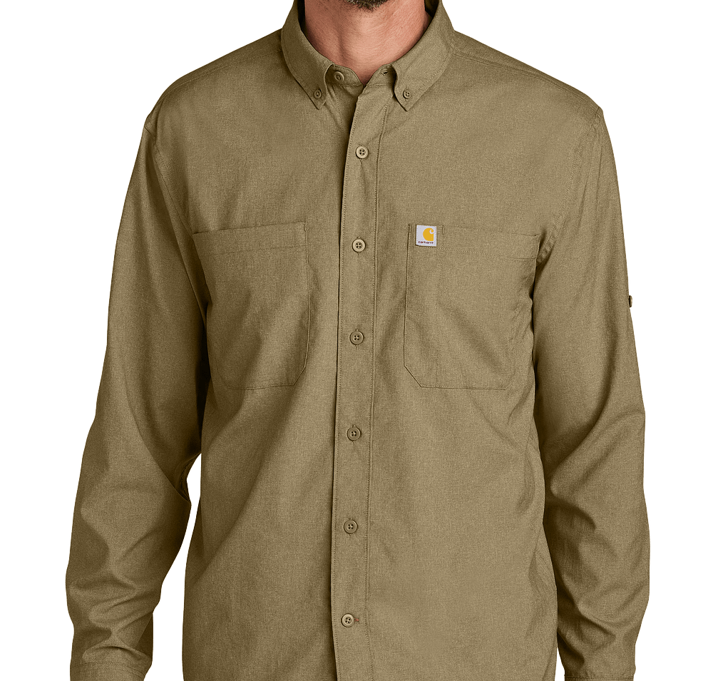 Carhartt Force Sun Defender Long Sleeve Work Shirt - Printed-default