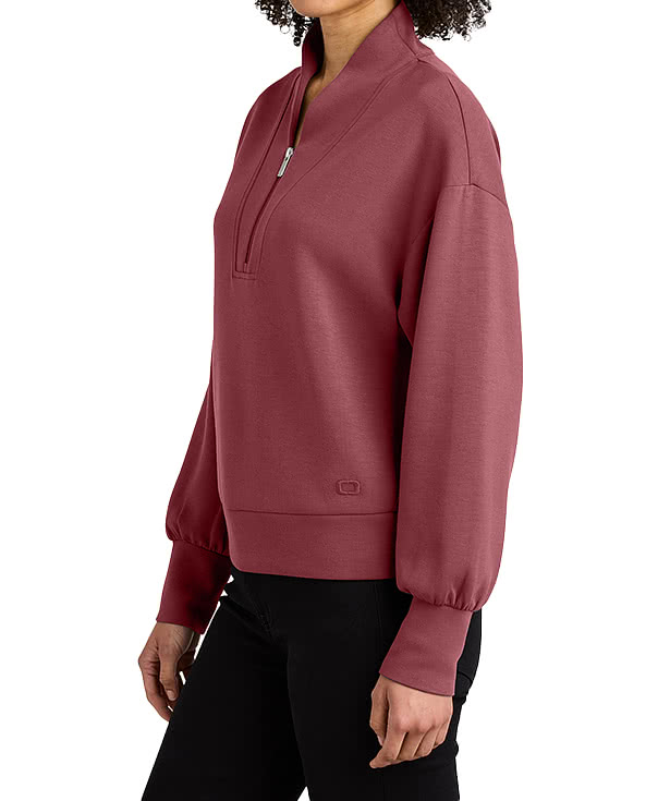OGIO Women’s Transcend Recycled Quarter Zip Sweatshirt