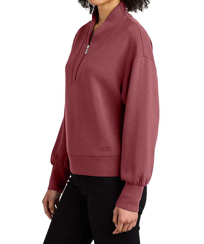 OGIO Women’s Transcend Recycled Quarter Zip Sweatshirt