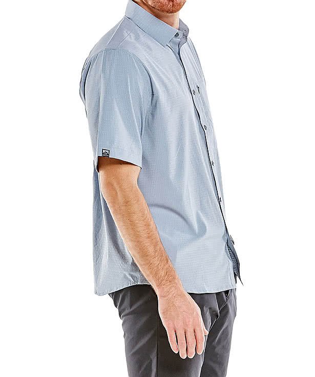 Storm Creek Naturalist Recycled Short Sleeve Woven Shirt - Embroidered