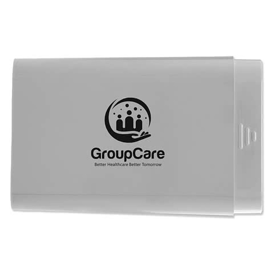 Full Color Recycled Sleeve Pill Case in Navy Blue