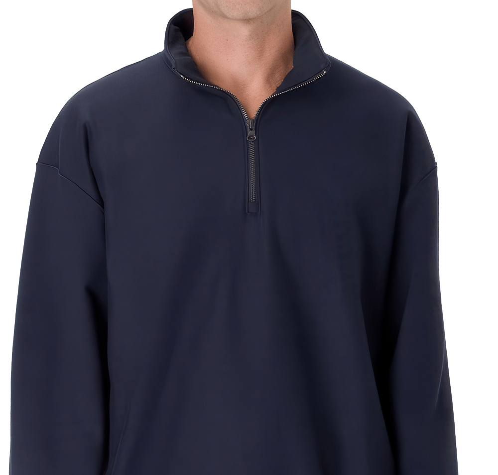 Hanes Beefy Sweats Heavyweight Quarter Zip Sweatshirt-default