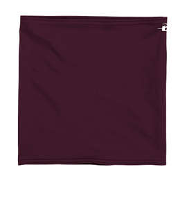 Customized Badger Fitted Performance Gaiter - Color: Maroon