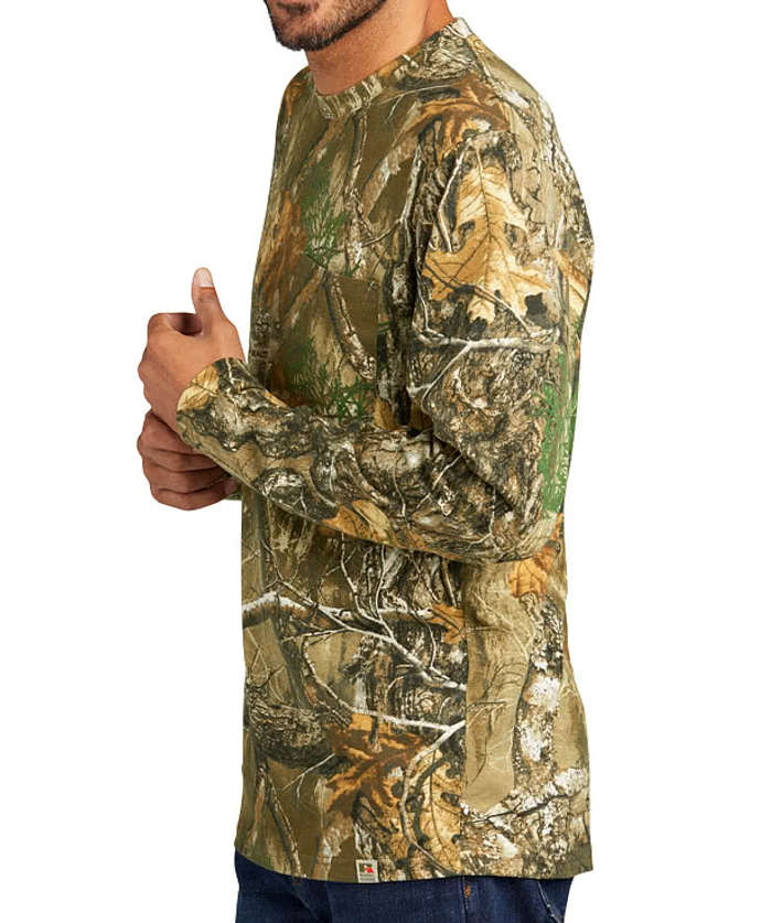 Russell Outdoors Realtree® Cotton Long Sleeve Pocket T-shirt