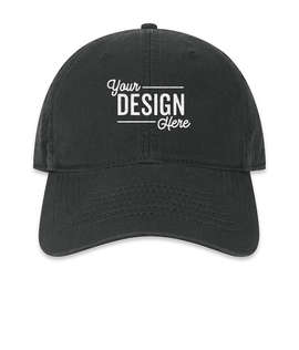 Legacy Relaxed Garment Washed Twill Hat - Color: Black