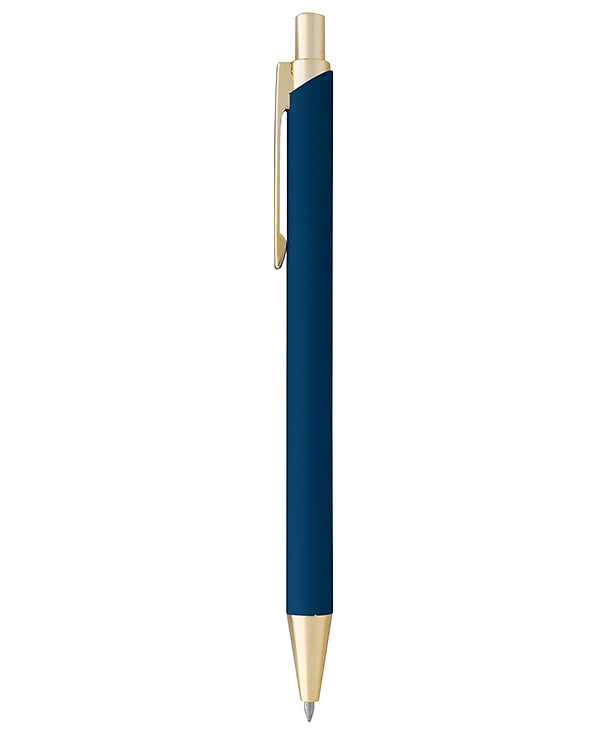 Renewal Gold Trim Recycled Gel Pen (black ink)