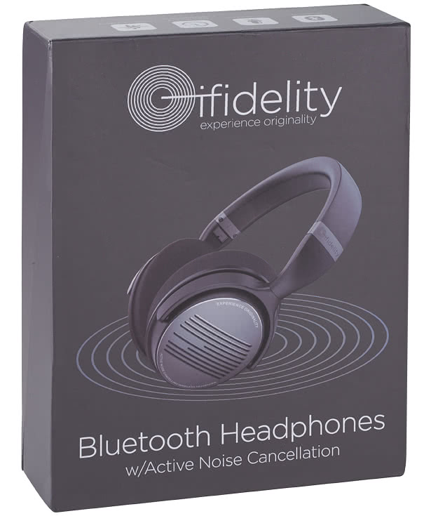 Laser Engraved ifidelity Noise Cancelling Bluetooth Headphones