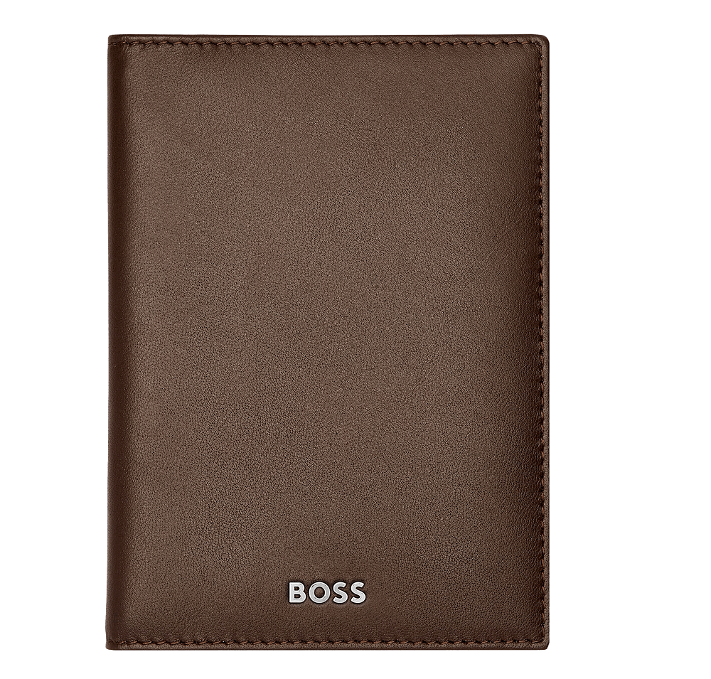 Hugo Boss Classic Smooth Passport Holder-default