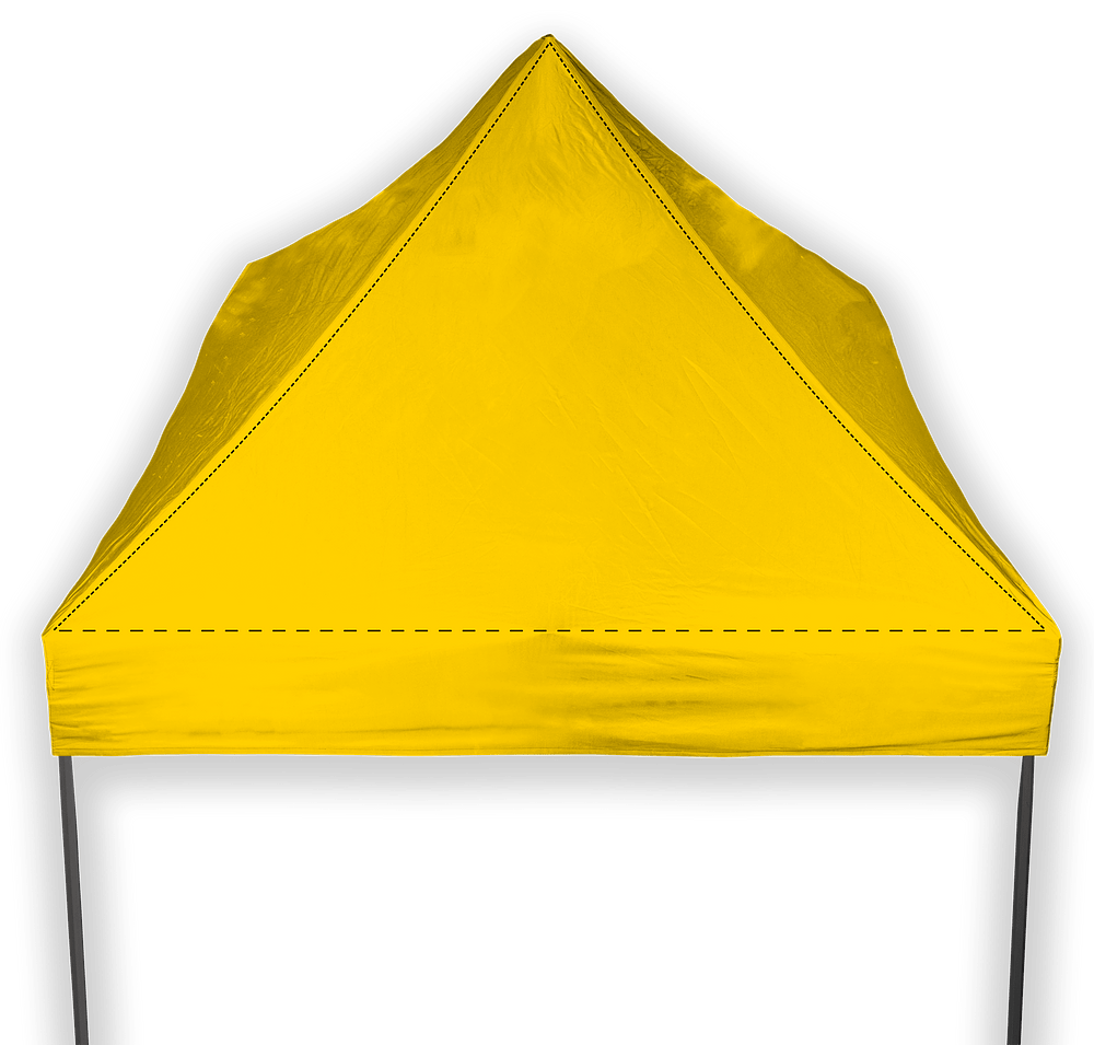 Full Color 10' Standard Canopy Tent - 2 Imprint Locations-default