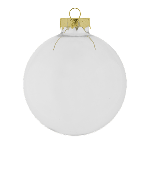 Custom Christmas ball glass diameter 7-8 cm Gift Christmas 