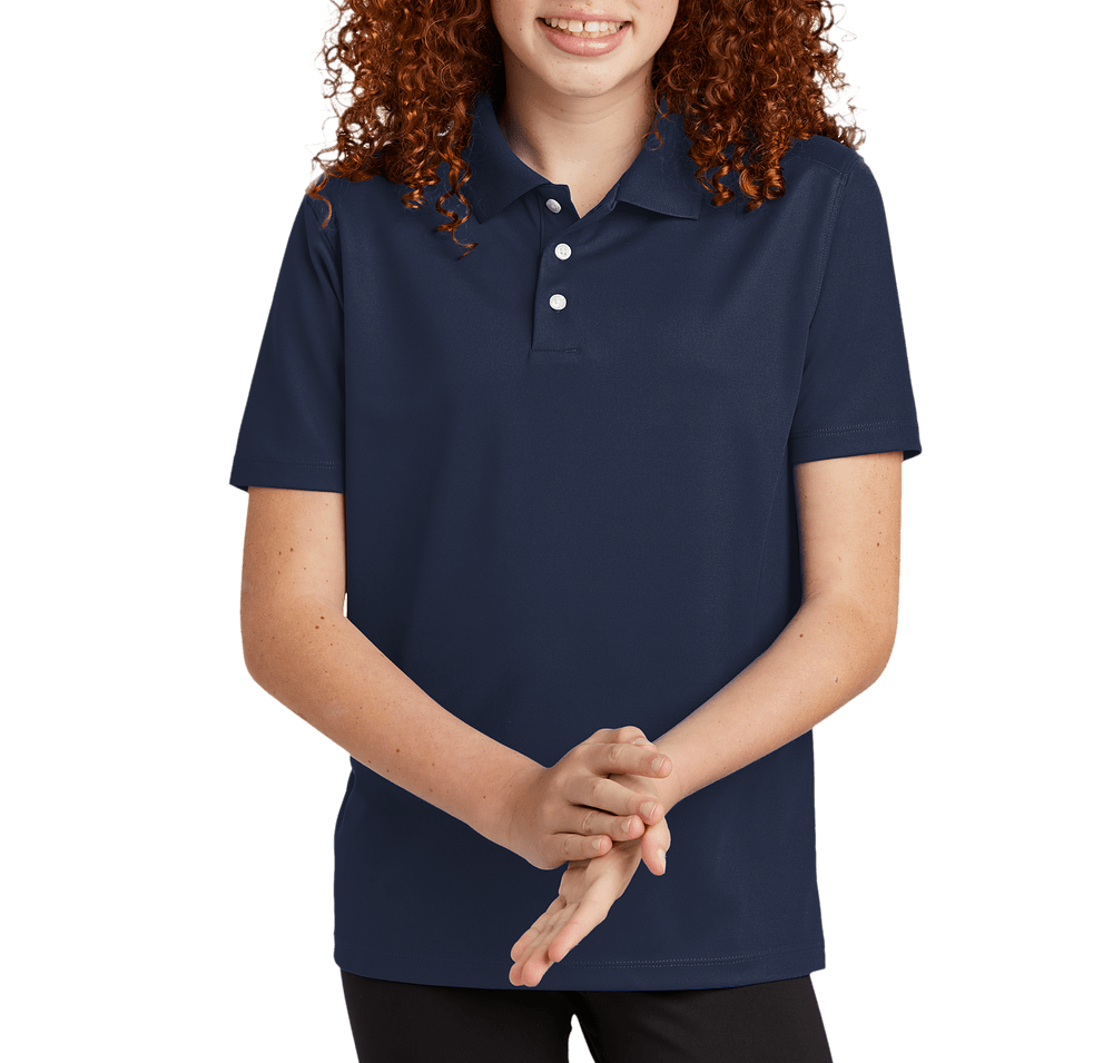 Sport-Tek Youth UPF 50 Performance Micropique Polo-default