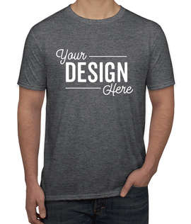 Canada - Gildan Softstyle Jersey T-shirt - Color: Dark Heather
