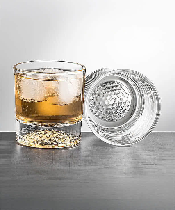 Laser Etched 10 oz. Fairway Golf On-the-Rocks Glass