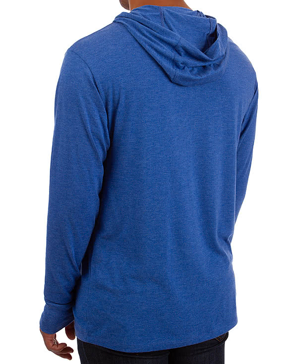 Next Level Tri-Blend Hooded Long Sleeve T-shirt