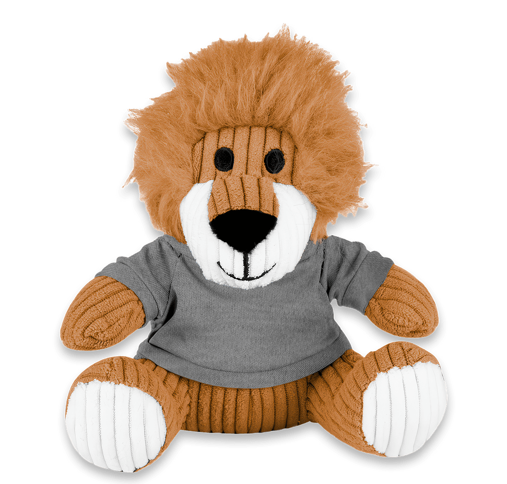 6" Rory Corduroy Lion Plush Animal with T-shirt-default