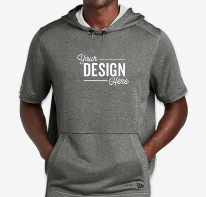 New Era Performance Terry Short Sleeve Hoodie -default