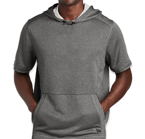 New Era Performance Terry Short Sleeve Hoodie