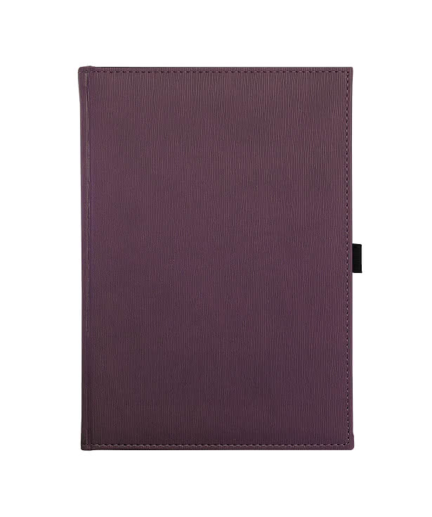 JournalBooks ® Debossed Pedova BrightWave Large Hard Cover Notebook