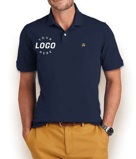 Brooks Brothers Pima Cotton Pique Polo - Color: Navy Blazer