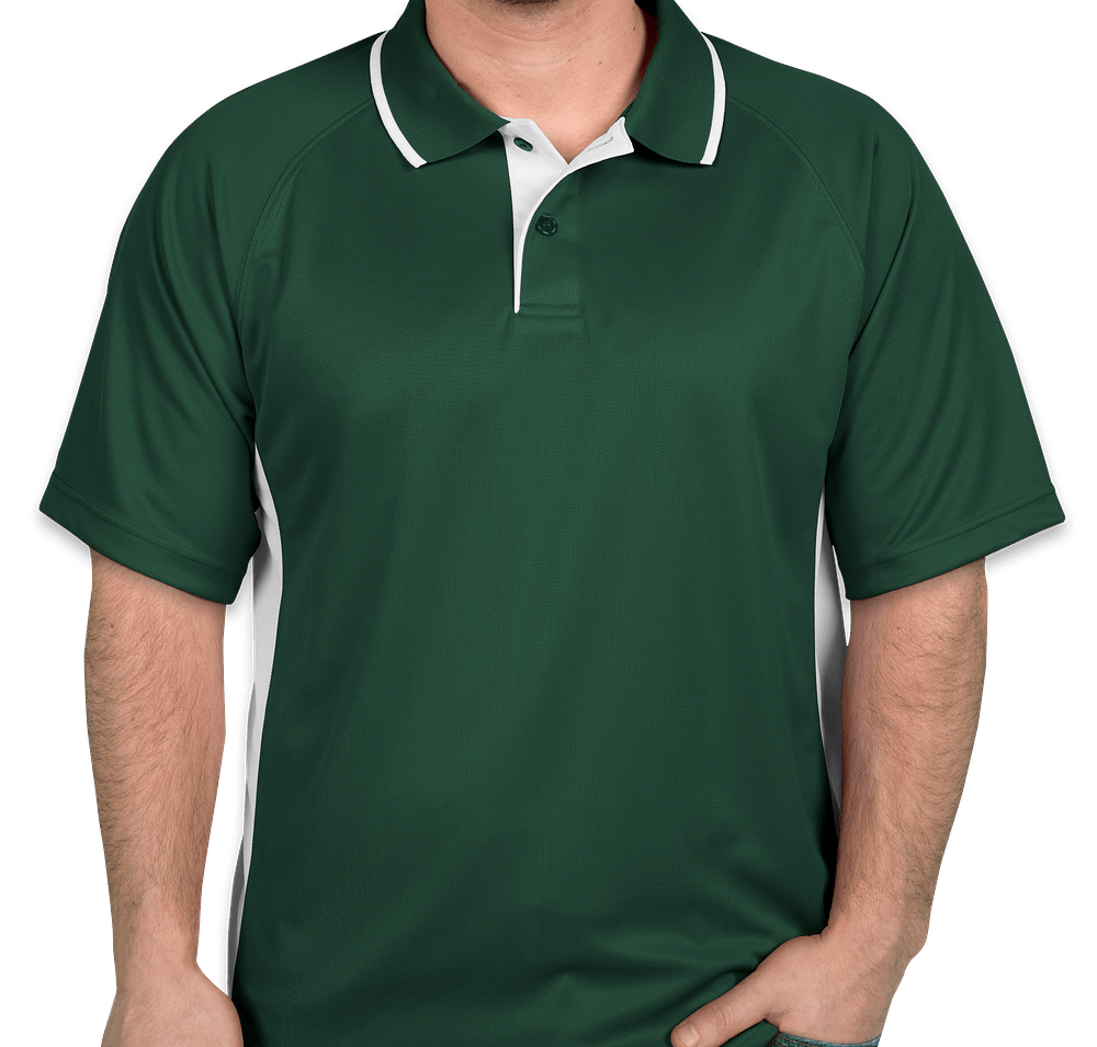 Charles River Tipped Pique Performance Polo-default