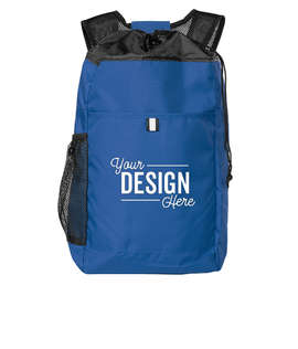 Port Authority Hybrid Backpack - Color: Royal / Black