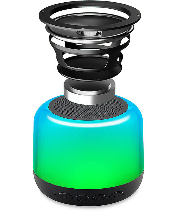 iLive Mini Lit Wireless Bluetooth Party Speaker